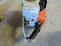 Stihl 041 Chainsaw RUNS for parts or repair chain saw vintage antique