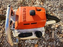 Stihl 041 Farm Boss Chainsaw With Bar & Chain Runs Cuts Good Vintage Used