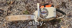 Stihl 041 Farm Boss Chainsaw With Bar & Chain Runs Cuts Good Vintage Used