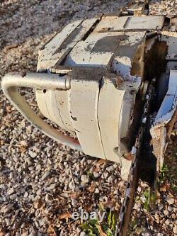 Stihl 041 Farm Boss Chainsaw With Bar & Chain Runs Cuts Good Vintage Used