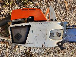 Stihl 041 Farm Boss Chainsaw With Bar & Chain Runs Cuts Good Vintage Used