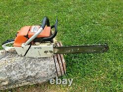 Stihl 042 AV Chainsaw Chain Saw Vintage Electronic Ignition West Germany