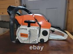 Stihl 042 AV Chainsaw With 16 Bar And Chain Runs Used Chainsaw