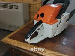 Stihl 042 AV Chainsaw With 16 Bar And Chain Runs Used Chainsaw