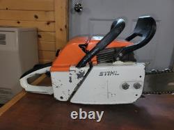 Stihl 042 AV Chainsaw With 16 Bar And Chain Runs Used Chainsaw