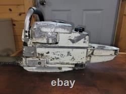 Stihl 042 AV Chainsaw With 16 Bar And Chain Runs Used Chainsaw