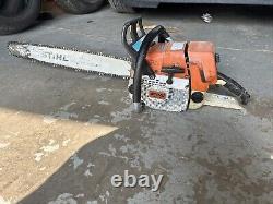 Stihl 044 Chainsaw 25 Bar/Chain Powerhead Running Saw Runs Strong Chain Saw