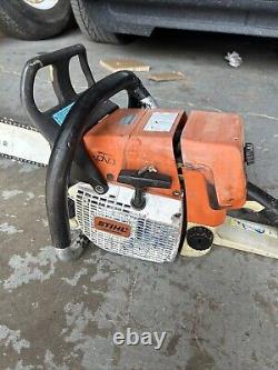 Stihl 044 Chainsaw 25 Bar/Chain Powerhead Running Saw Runs Strong Chain Saw