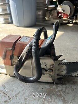 Stihl 044 Chainsaw 25 Bar/Chain Powerhead Running Saw Runs Strong Chain Saw