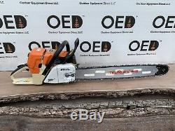 Stihl 044 Chainsaw NICE 1-Owner 71cc Saw With New 24 Bar & Chain / Ships Fast