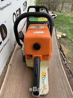 Stihl 044 Chainsaw NICE 1-Owner 71cc Saw With New 24 Bar & Chain / Ships Fast