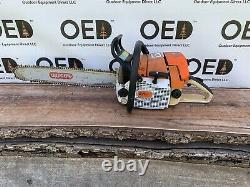 Stihl 044 Chainsaw Strong Running 71cc Saw With 20 Bar & Chain Ships FAST