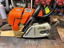 Stihl 044 OEM slant fin chainsaw good running powerhead