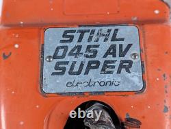 Stihl 045 AV Super Chainsaw Not Running AS-IS Free Shipping