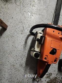 Stihl 045 Av Super running saw with bar and chain