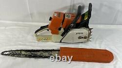 Stihl 046 Magnum Dual Port Muffler Chainsaw With25 Inch Bar. Starts On 1 PULL. Lot#3