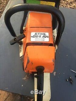 Stihl 064AV chainsaw for parts or repair. 140# Of Compression No2