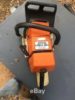 Stihl 064AV chainsaw for parts or repair. Does Start. 135# Of Compression