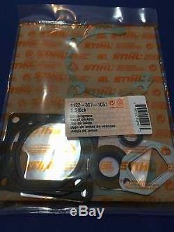 Stihl 064 very early 066 Chainsaw OEM Gasket Set 1122-007-1051 new READ