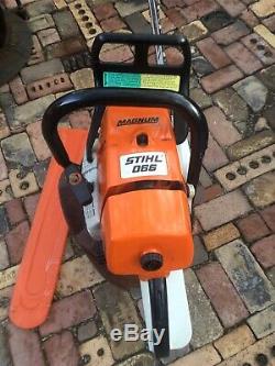 Stihl 066 Chainsaw Magnum With 32 Bar And Chain