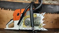 Stihl 066 Chainsaw With Full Wrap Handlebar New Oem Parts Ms660 Runs Excellent M