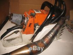 Stihl 066 MS660 Magnum powerful Racing chain saw HOT SAW Timber Sports Chainsaw