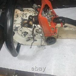 Stihl 066 Parts Saw 1122 Brake Head Case Handle Gas Oil Crank Carb Project