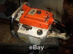 Stihl 076 Chainsaw With 50 Bar Good Running Used Saw Very Powerful