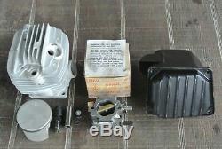 Stihl 084 Chainsaw Parts New Nos Top End Piston Cylinder Muffler Carburetor