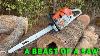 Stihl 881 The Largest Chainsaw They Build At 122cc