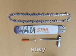 Stihl Cast Iron Chain Saw MS-180 Free Express Shipping 18 Bar With Chain