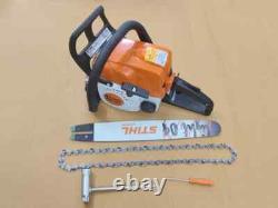 Stihl Cast Iron Chain Saw MS-180 Free Express Shipping 18 Bar With Chain
