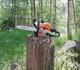 Stihl Cast Iron Chain Saw MS-180 Orange Free expedited shipping