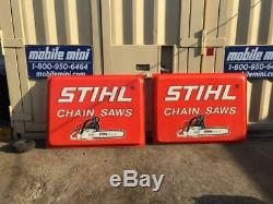 Stihl Chain Saws Sign, Large, (approx) 48 x 36