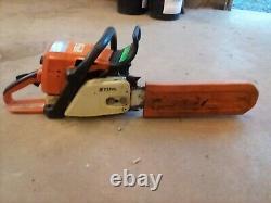 Stihl Chain saw 029 super 16 bar will run but needs tune up. Otherwise Good con