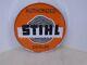 Stihl Chain saw Round LED Store/Rec Room Display light up SIGN