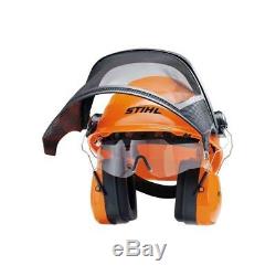 Stihl Chainsaw Helmet Visor Ear Defenders Set Goggles Safety Protection Forestry