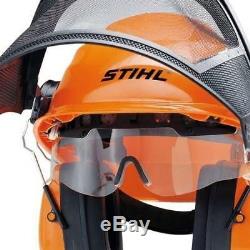 Stihl Chainsaw Helmet Visor Ear Defenders Set Goggles Safety Protection Forestry