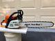 Stihl Chainsaw MS290 with 20 bar chain, textbook and tools but not working