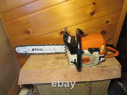 Stihl Chainsaw MS390 18 in Bar And Now Chain