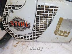 Stihl Chainsaw, Model 031 Av, Has Compression, 44 Cc, 1971, Nice Project Saw