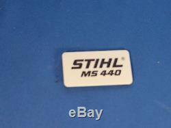 Stihl Chainsaw OEM MS440 Top Cover Badge 1128 967 1511