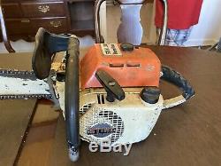 Stihl D41 Farmboss Chain Saw With Tool Bag Works