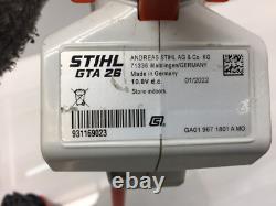 Stihl GTA 26 10.8V Handheld Bruner Chainsaw