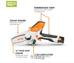 Stihl GTA-26 Chainsaw Cordless Pruner WithCharger TWO BATTERY BUNDLE
