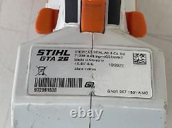 Stihl GTA 26 Cordless Garden Pruner Mini Handheld Chainsaw 10.8V 4 Guide Bar