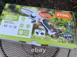 Stihl GTA 26 Pruner Chainsaw with Carry Case Battery Chain & Charger