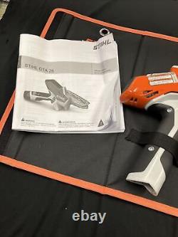 Stihl Gta 26 Pruner Chainsaw Handheld + Case + Battery + Charger Ships Today New
