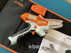 Stihl Gta 26 Pruner Chainsaw Handheld + Case + Battery + Charger Ships Today New