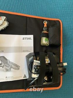 Stihl Gta 26 Pruner Chainsaw Handheld + Case + Battery + Charger Ships Today New